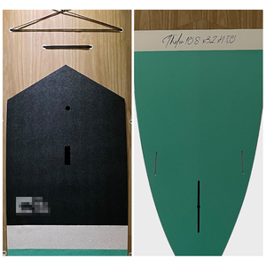 Stand-Up Paddle Board WoodSUP Bamboo <strong>Surfboard</strong> for Offshore Waters Surfing - Product Image 5