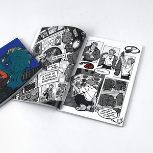 Stampa di Alta Qualità di Manga in Brossura a Colori, Servizio di Pubblicazione di Fumetti Marvel, Libri in Brossura con Rilegatura Perfetta - Product Image 4