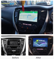 2016 2017 2018 Mitsubishi Pajero Sport 3 Radio de coche Android 12 navegación GPS reproductor de vídeo Multimedia