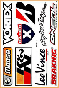 Autocollant de course de <span class=keywords><strong>moto</strong></span> 3D pour Honda CBR 600RR 1000RR 300R 250R 650F 500R CBR600 F4i - Product Image 4