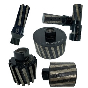 Baixin OEM OBM Anpassbare Null-Toleranz-Trommel räder Harz gefüllte Metall bindung Diamant <span class=keywords><strong>segment</strong></span> Granit Marmor Oberflächen schleifen - Product Image 2