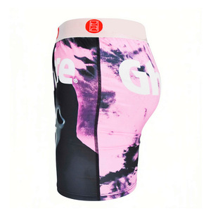 <span class=keywords><strong>Boxer</strong></span> da <span class=keywords><strong>Uomo</strong></span> alla Moda Stile Europeo e Americano a Vita Media in Tessuto a Maglia Traspirante, Intimo Lungo per lo Sport - Product Image 2