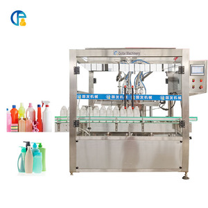 Remplisseuse automatique à quatre têtes pour liquides (savon liquide, eau, jus, miel) – Capacité 500 ml – Piston <span class=keywords><strong>métallique</strong></span> pour produits chimiques liquides - Product Image 5