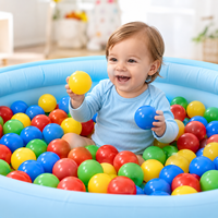 Fournisseur chinois de balles d'océan en plastique colorées non toxiques pour piscine à balles, aire de jeux à domicile, divertissement