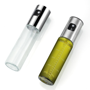 Botellas de vidrio para aceite de cocina con logotipo personalizado, botella pulverizadora de aceite de oliva para cocinar - Product Image 1