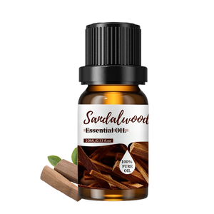 백단향 에센셜 오일 10ml 세트, 디퓨저 & 스킨케어용 퓨어 아로마테라피 오일 - Product Image 1