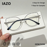 Montures de lunettes tendance 2026 en acétate motif papillon extraterrestre, design épuré, anti-lumière bleue, lunettes optiques de prescription haut de gamme