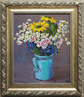 Toile de décoration pour la maison, paysage de nature morte, peintures d'art et arts muraux, vente en gros