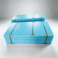 Plaque de protection de sol en HDPE pour routes, tapis d'accès 4x8 pieds, antidérapant, robuste, tapis de pavage temporaire