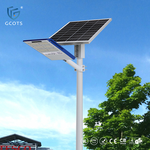 Lámpara Solar de Calle para Exteriores de 60W 80W 120W, Impermeable IP65, Cuerpo de Aluminio Fundido a Presión con Batería para Iluminación - Product Image 1