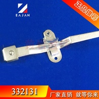Barre de verrouillage de conteneur d'expédition en acier zingué D34mm