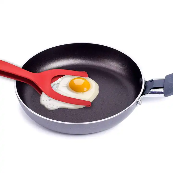 Grip and Flip Egg Pancake Spatula Silicone French Toast Omelet Making  Kitchens