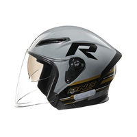 Casque de moto certifié 3C GB811-2022A avec casque audio intégré pour la conduite toutes saisons ventilée unisexe