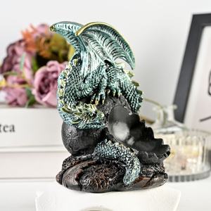 ที่วางเรซิ่นรูปทรงมังกร งานฝีมือประดับตกแต่งโต๊ะทำงาน ของตกแต่งคริสตัลอื่นๆ ของตกแต่งสำนักงาน - Product Image 3