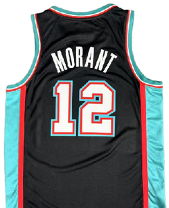 Camisetas de Baloncesto Americanas Cosidas de Alta Calidad 2026: 12 Morant, 36 Marcus Smart, 22 Desmond Bane, 23 Derrick Rose, 17 Yuki <span class=keywords><strong>Kawamura</strong></span> - Product Image 4