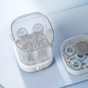 Newborn Infant Healthy Product BPA Free Baby Bottle Steam Sterilizer Easy Control Portable Bottles Sterilizers