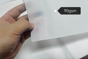 Uy 90grs hhite olor Pwoven woven onwoven punbond RIC Abric, est 90grs 90hite olor P ononwoven punbond Abric Ake To order supply - Product Image 2