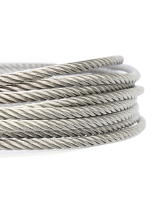 Câble métallique <span class=keywords><strong>en</strong></span> acier inoxydable galvanisé 7x19 pour <span class=keywords><strong>corde</strong></span> à <span class=keywords><strong>linge</strong></span> - Product Image 2