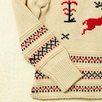Pull en tricot à col rond pour homme, décontracté, polyvalent, jacquard, manches longues