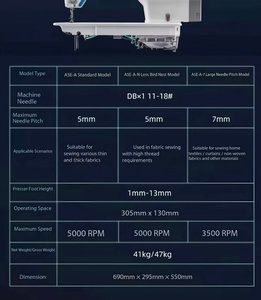 Nueva Máquina de Coser Computarizada A5E-A Original de Gran Espacio con Cortahilos de Una Sola Aguja, Motor y Material ABS - Product Image 6