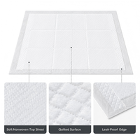 Vente en gros usine de tapis d'apprentissage jetables pour chiens en charbon de bambou et PE, anti-odeur, écologiques, imperméables et anti-fuites, pour l'entraînement des chiots