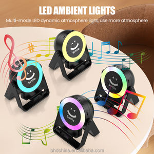 Haut-parleur Bluetooth coloré RGB BT 5W lecture automatique de <span class=keywords><strong>musique</strong></span> avec support de support intelligent sans fil à lumière ambiante pour bureau à domicile - Product Image 6