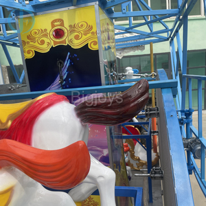 Manège de parc d'attractions extérieur, attraction de parc d'attractions, manège moderne à sensations fortes, carrousel à 16 places avec <span class=keywords><strong>remorque</strong></span> à <span class=keywords><strong>vendre</strong></span> - Product Image 4