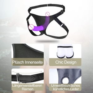 2025 Nieuwe Stijl Koppels Seksspeeltje Afneembare Dubbele Siliconen Dildo 'S Realistische Draagbare Dildo 'S Voor Vrouwen Lesbische - Product Image 6