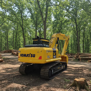 Excavatrice Komatsu PC160-7 de 16 tonnes, excavatrice sur chenilles d'occasion, matériel de terrassement et de construction, équipement importé du Japon - Product Image 3