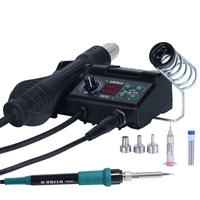 YIHUA 882D nouvelle station de reprise d'air chaud avec station de fer à souder