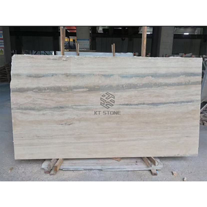 Panneau <span class=keywords><strong>de</strong></span> <span class=keywords><strong>travertin</strong></span> naturel résistant à l'humidité KT STONE, type plat, pour balcon, <span class=keywords><strong>terrasse</strong></span>, pavage intérieur/extérieur, marbre - Product Image 5