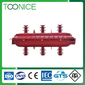 Toonice 24kV 12kV SF6 наружный высоковольтный выключатель нагрузки 630A 3-полюсный выключатель моторизованного типа - Product Image 5