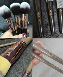 Hexue - Juego de 15 Brochas de Maquillaje con Logotipo Personalizado al por Mayor, con Brocha de Abanico, Brochas para Base Facial y Embalaje - Product Image 4