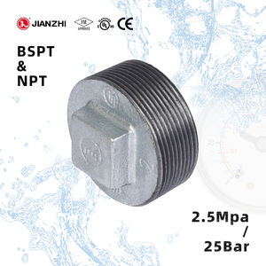 Jianzhi Geyser Gi Pipe Plug -bend 1/2 y Fabricante de Accesorios de Tubería Roscados de Hierro Maleable Galvanizado - Product Image 2