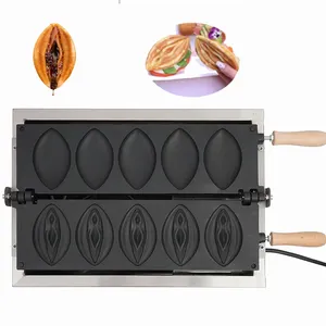 Comercial-máquina eléctrica para hacer waffles con forma de pene y vagina, máquina para hacer helados rellenos de mini vagina, otras máquinas de aperitivos