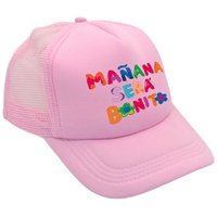 Gorras de Béisbol de 5 Paneles, Estructuradas, con Visera Plana, Deportivas, Duraderas, Ecológicas, de Terciopelo, Personalizadas, en Colores Neón, para Niños y Niñas