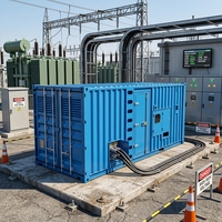 Groupe électrogène diesel silencieux triphasé certifié Euro3 de 175KW, 180KW, 185KW, 190KW, 195KW, 200KW, 250KVA pour l'alimentation électrique des mines africaines