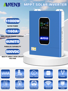 ANJ-11KW-48V-WIFI-P 11KW ระบบไฮบริดพลังงานแสงอาทิตย์ 48V 230VAC 120A ตัวควบคุมการชาร์จพลังงานแสงอาทิตย์ สินค้าในสต็อก EU - Product Image 3