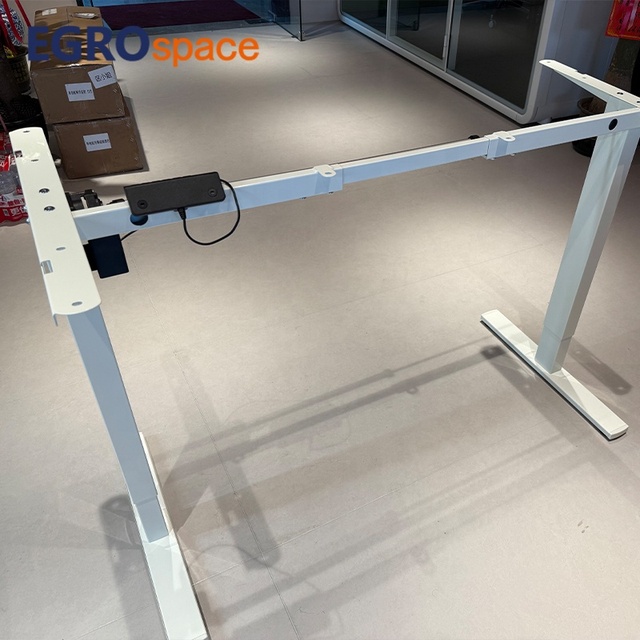 EGROspace Furniture Automatic Adjustment Sit Stand Electric Ergonomic Height Adjustable Office Standing Desk