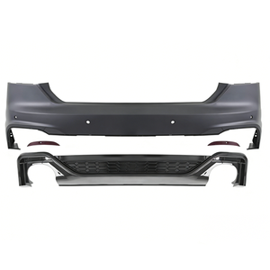 Pare-chocs arrière style RS5 avec sorties d'échappement pour Audi A5 2009-2016 B8/B8.5 - Remplacement à visser - Product Image 2