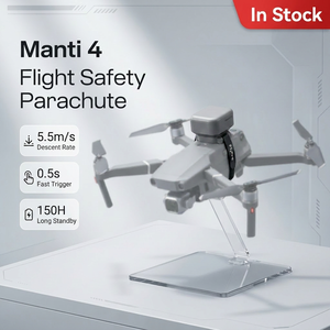 Sistema de Paracaídas de Seguridad para Drones Manti 4 para Recuperación de Emergencia, Velocidad de Descenso de 5.5M/<span class=keywords><strong>S</strong></span>, Activación en 0.5S, Fotografía Cinematográfica Profesional - Product Image 1