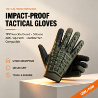 Gants tactiques antidérapants à écran tactile, doigts entiers, pour moto, cyclisme, escalade, sports de plein air