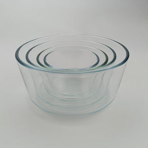 Contenedores de almacenamiento de vidrio de borosilicato duraderos con tapas de silicona, perfectos para planificar comidas, <span class=keywords><strong>almuerzos</strong></span> de oficina y salsas caseras - Product Image 3
