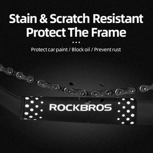 ROCKBROS-Pegatina protectora <span class=keywords><strong>para</strong></span> cuadro de bicicleta, tubo protector de cadena de bicicleta de montaña y accesorio protector de fondo de carretera <span class=keywords><strong>para</strong></span> el cuidado de la bicicleta - Product Image 2