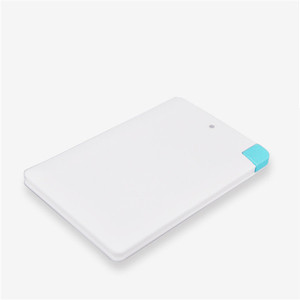 Power Bank <span class=keywords><strong>Portatile</strong></span> Personalizzato da 2500mAh Ultra Sottile Formato Carta di Credito con <span class=keywords><strong>Batteria</strong></span> Li-Polimero, Mini Powerbank <span class=keywords><strong>per</strong></span> <span class=keywords><strong>Smartphone</strong></span> - Product Image 3