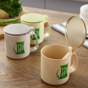 ZB0653 Kotak Bumbu Serat Bambu Satu Sekat, Dua Sekat, Tiga Sekat dengan Sendok Plastik, Stoples Garam Lipat, Stoples Peralatan Dapur Minimalis - Product Image 2