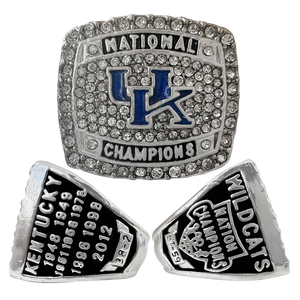 Anillo de Campeonato de los Kentucky Wildcats <span class=keywords><strong>2012</strong></span>, Venta Directa de Fábrica, Aleación con Piedras Preciosas, Regalos de Moda, Alta Joyería - Product Image 1