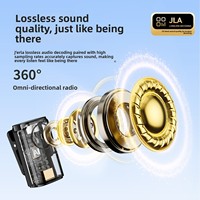 Neues Privat-geformtes Kabelloses Lavaliermikrofon SX101 mit 5,1 20Hz-20KHz Frequenzgang für Live-Streaming-Audio