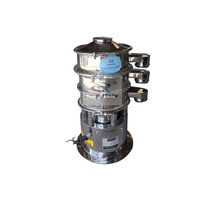 Mesin Pengayak Getar Rotary dengan Motor Getar untuk Susu Bubuk, Gula Merah, PVC, Kue Kering, Tanah
