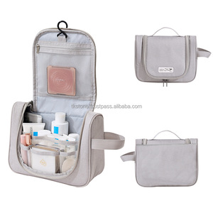 Bolsa de maquillaje informal de tendencia de moda de Vietnam para mujer, organizador de gran capacidad con cierre de cremallera para artículos de tocador de viaje - Product Image 1